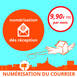 Numérisation du courrier dès réception - Ouvrir une Boîte postale en France