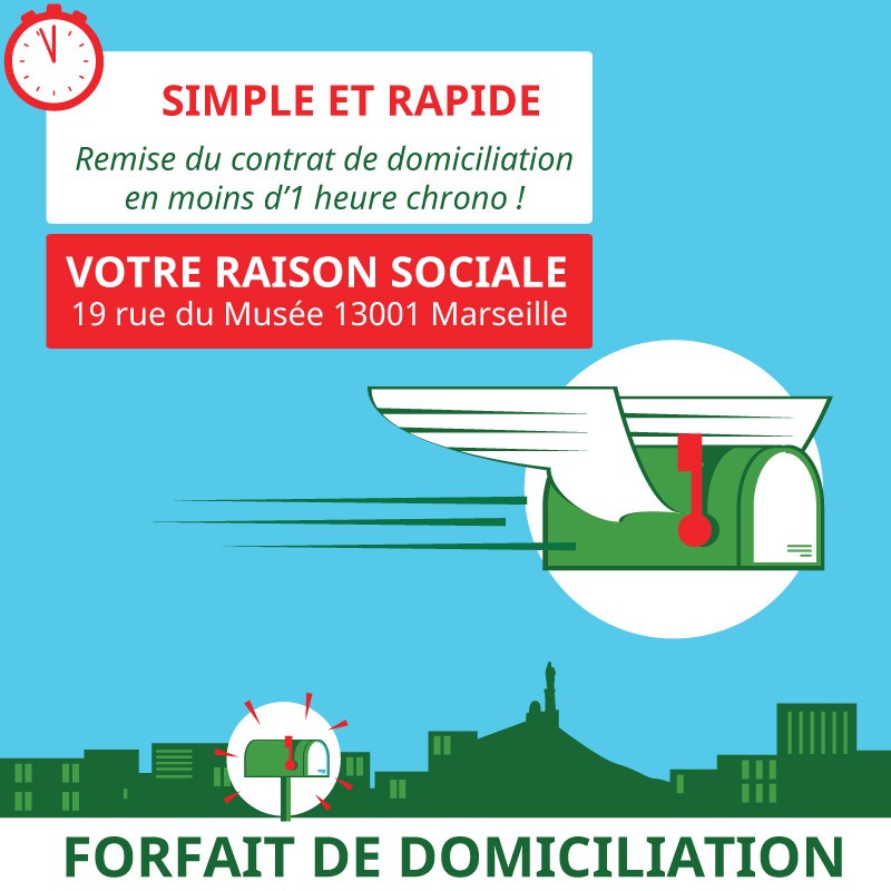 Domiciliation d'entreprises et d'associations à Marseille 1er