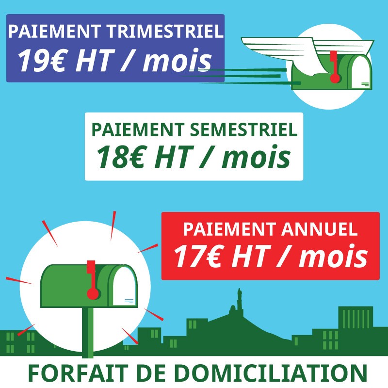 Domiciliation d'entreprises et d'associations à Marseille 1er