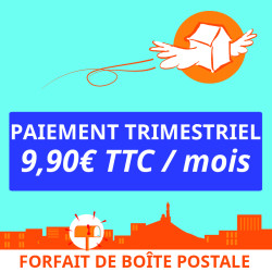 3 mois de boîte postale Marseille 3ème