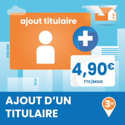 Ajout d'un titulaire à la boîte postale