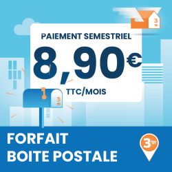 6 mois de boîte postale à Marseille 3ème - Ouvrir une Boîte postale en France