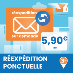 Réexpédition ponctuelle de courriers