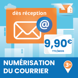 Numérisation R/V du courrier
